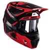 HELMET MOTO 7.5 V24 RED X-SMALL (53-54CM) INCLUDES 4.5 GOGGLE